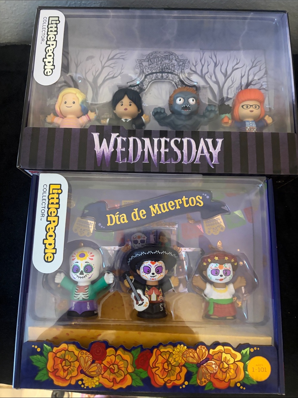 Día de Muertos & Wednesday Character Set - Multicolor